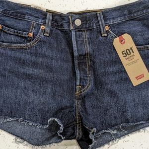 Levi’s 501 Signature Button Fly Mid Rise Shorts